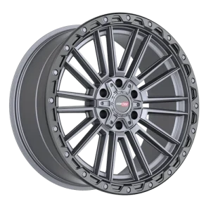 Vortek Offroad – VRT-604 ZEUS – Grey – 17″x9″ 0mm – All weather Wheels – 604179530MTB